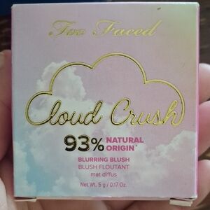 Too Faced Cloud Crush Blush in Pastel Pink and Gold